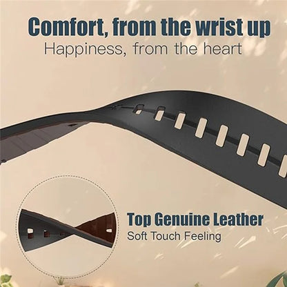 For Garmin Fenix 5X 6X 7X Pro Tactix Delta 26mm Genuine Leather Watch Strap Band Replacement