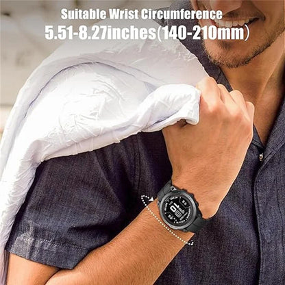For Garmin Fenix 5X 6X 7X Pro Tactix Delta 26mm Genuine Leather Watch Strap Band Replacement