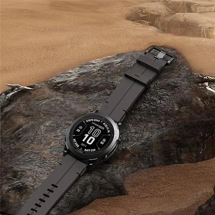 For Garmin Fenix 5X 6X 7X Pro Tactix Delta 26mm Genuine Leather Watch Strap Band Replacement