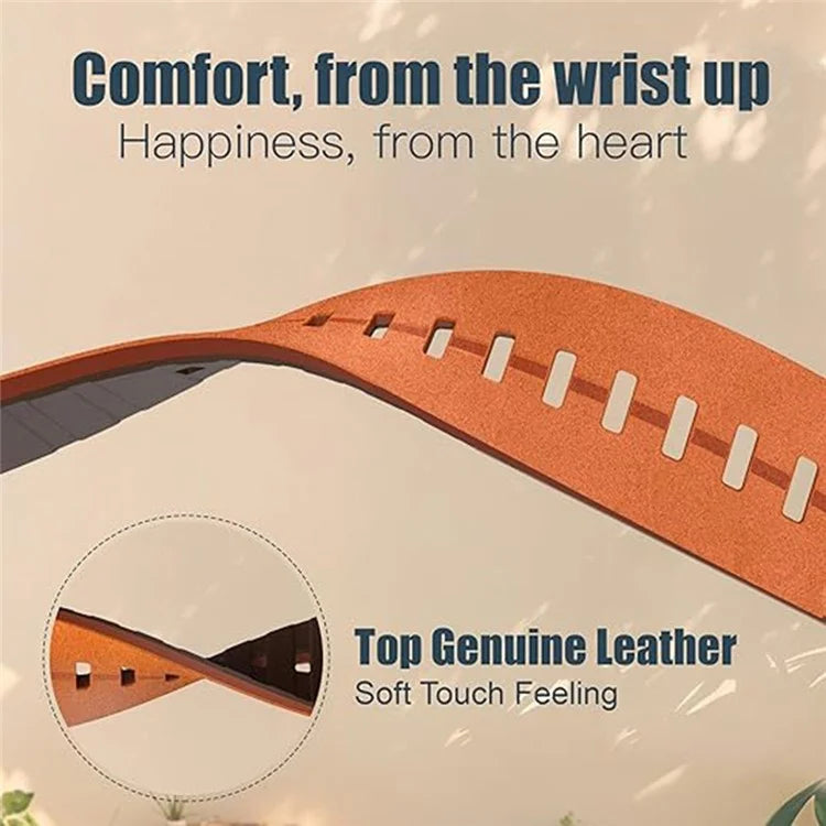 For Garmin Fenix 5X 6X 7X Pro Tactix Delta 26mm Genuine Leather Watch Strap Band Replacement