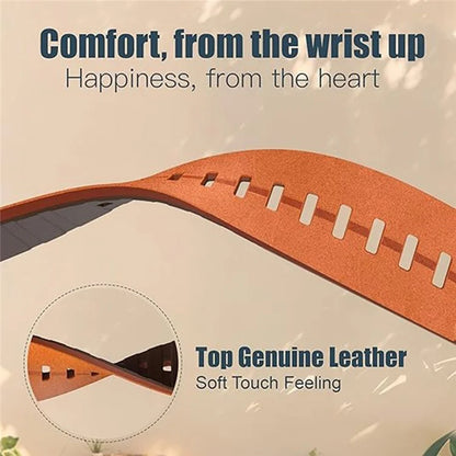 For Garmin Fenix 5X 6X 7X Pro Tactix Delta 26mm Genuine Leather Watch Strap Band Replacement