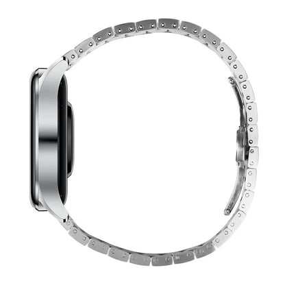 For Garmin Forerunner 255 Wrist Band Stainless Steel Watch Strap with Buckle