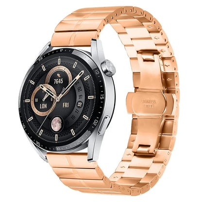 For Garmin Forerunner 255 Stainless Steel Wrist Band Watch Strap with Buckle