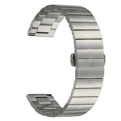 For Garmin Forerunner 255 Stainless Steel Wrist Band Watch Strap with Buckle