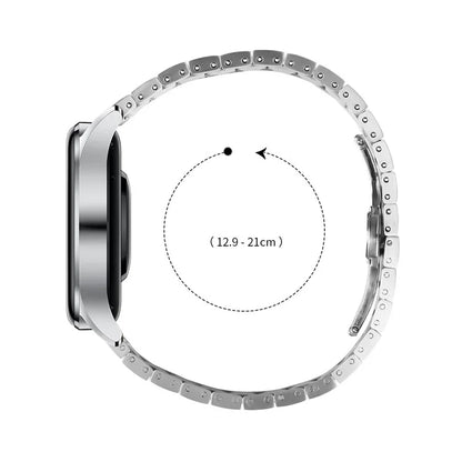 For Xiaomi Haylou RS4 LS12 Stainless Steel Wrist Band Watch Strap with Buckle