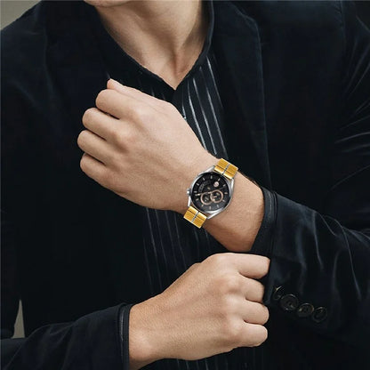 For Huami Amazfit Stratos 3 Watch Band Stainless Steel Strap Replacement with Buckle