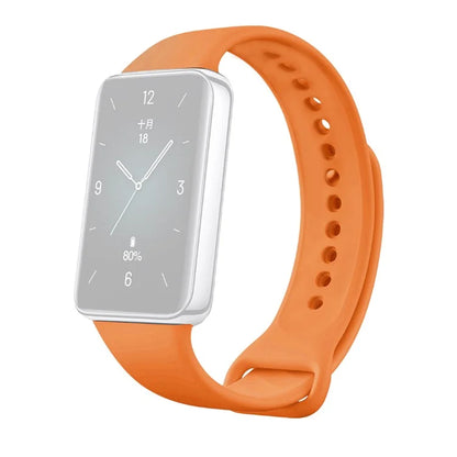 For Honor Band 9 Easy Adjustable Watch Strap Flexible Silicone Wrist Band