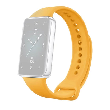 For Honor Band 9 Easy Adjustable Watch Strap Flexible Silicone Wrist Band