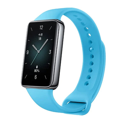 For Honor Band 9 Easy Adjustable Watch Strap Flexible Silicone Wrist Band