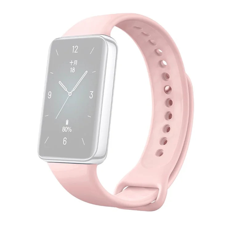 For Honor Band 9 Easy Adjustable Watch Strap Flexible Silicone Wrist Band
