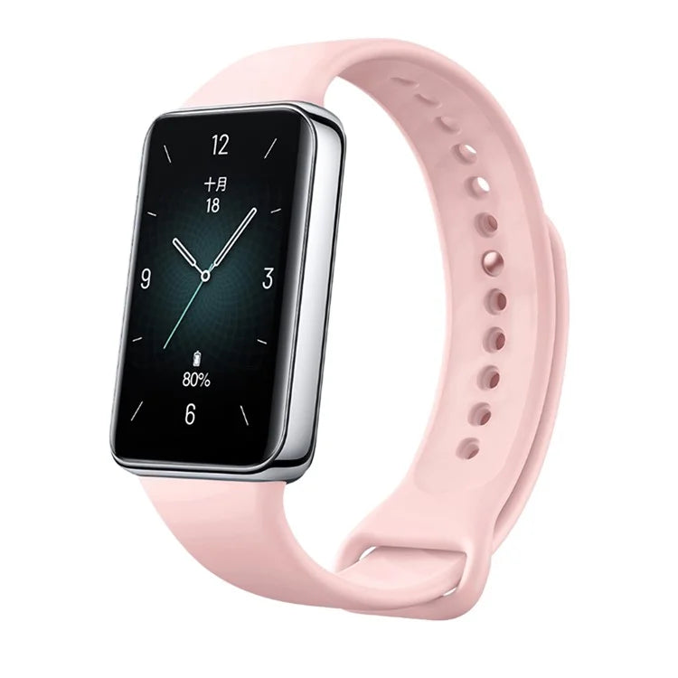 For Honor Band 9 Easy Adjustable Watch Strap Flexible Silicone Wrist Band