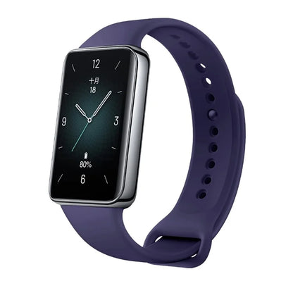 For Honor Band 9 Easy Adjustable Watch Strap Flexible Silicone Wrist Band