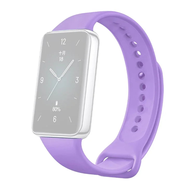 For Honor Band 9 Easy Adjustable Watch Strap Flexible Silicone Wrist Band