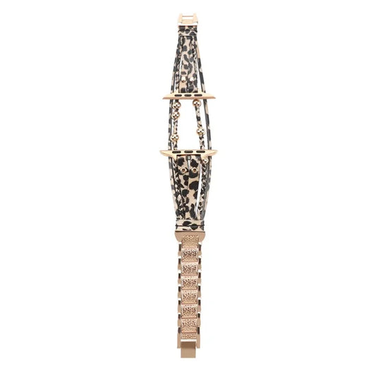 For Apple Watch Series 9 8 7 41mm  /  6 5 4 SE (2022) SE (2023) SE 40mm  /  3 2 1 38mm Watch Strap Braid+Alloy Strap