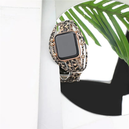 For Apple Watch Series 9 8 7 41mm  /  6 5 4 SE (2022) SE (2023) SE 40mm  /  3 2 1 38mm Watch Strap Braid+Alloy Strap