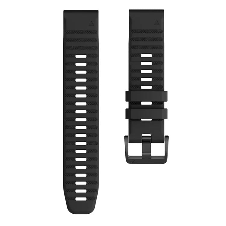 KALEBOL KLB-AWGJ-001 For Garmin Fenix 7 / 7 Pro 22mm Watch Band Concave Dot Silicone Strap