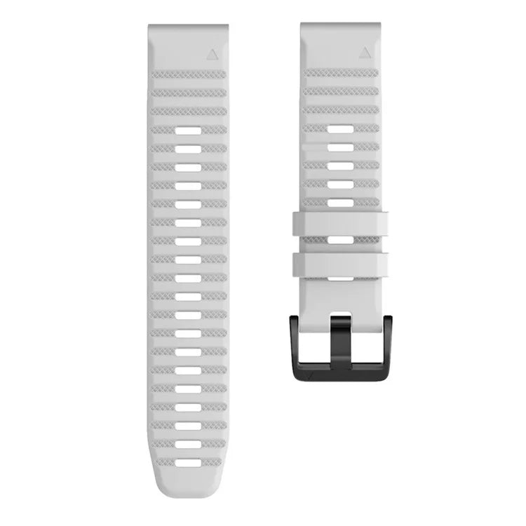 KALEBOL KLB-AWGJ-001 For Garmin Fenix 7 / 7 Pro 22mm Watch Band Concave Dot Silicone Strap