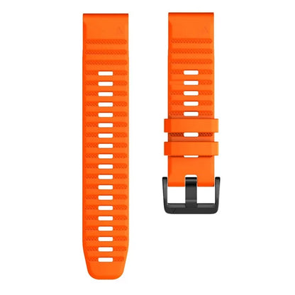 KALEBOL KLB-AWGJ-001 For Garmin Fenix 7 / 7 Pro 22mm Watch Band Concave Dot Silicone Strap