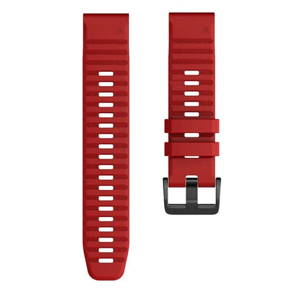 KALEBOL KLB-AWGJ-001 For Garmin Fenix 7 / 7 Pro 22mm Watch Band Concave Dot Silicone Strap