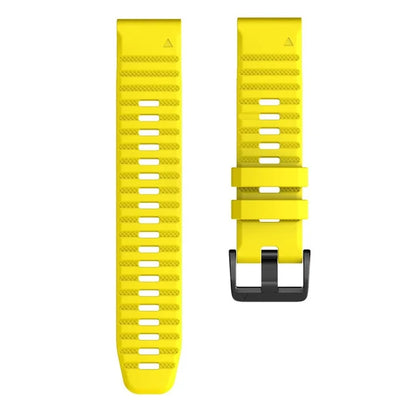 KALEBOL KLB-AWGJ-001 For Garmin Fenix 7 / 7 Pro 22mm Watch Band Concave Dot Silicone Strap