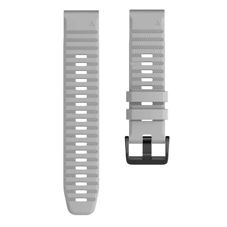 KALEBOL KLB-AWGJ-001 For Garmin Fenix 7 / 7 Pro 22mm Watch Band Concave Dot Silicone Strap