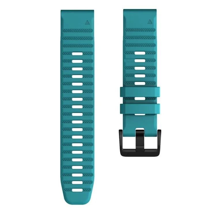 KALEBOL KLB-AWGJ-001 For Garmin Fenix 7 / 7 Pro 22mm Watch Band Concave Dot Silicone Strap