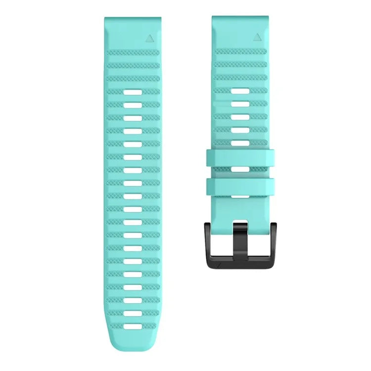 KALEBOL KLB-AWGJ-001 For Garmin Fenix 7 / 7 Pro 22mm Watch Band Concave Dot Silicone Strap