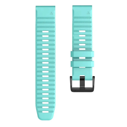 KALEBOL KLB-AWGJ-001 For Garmin Fenix 7 / 7 Pro 22mm Watch Band Concave Dot Silicone Strap
