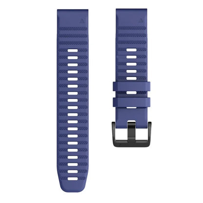 KALEBOL KLB-AWGJ-001 For Garmin Fenix 7 / 7 Pro 22mm Watch Band Concave Dot Silicone Strap