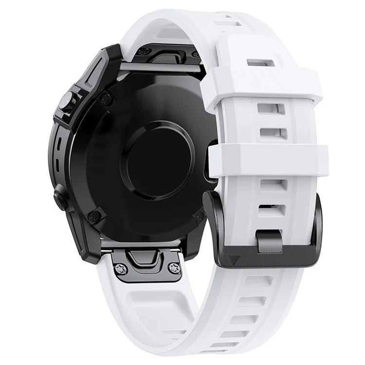KALEBOLKLB-TXGJ-001 For Garmin Fenix 7S / 7S Pro 20mm Silicone Watch Strap Trapezoidal Holes