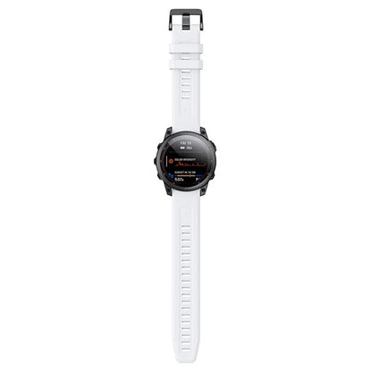 KALEBOLKLB-TXGJ-001 For Garmin Fenix 7S / 7S Pro 20mm Silicone Watch Strap Trapezoidal Holes