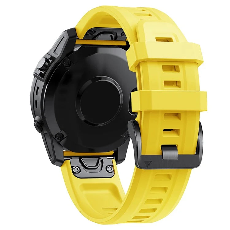 KALEBOLKLB-TXGJ-001 For Garmin Fenix 7S / 7S Pro 20mm Silicone Watch Strap Trapezoidal Holes