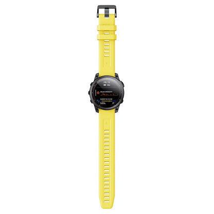 KALEBOLKLB-TXGJ-001 For Garmin Fenix 7S / 7S Pro 20mm Silicone Watch Strap Trapezoidal Holes
