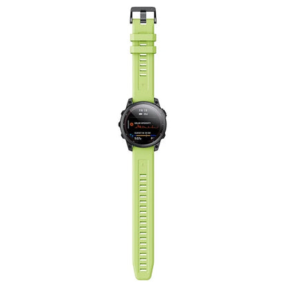 KALEBOLKLB-TXGJ-001 For Garmin Fenix 7S / 7S Pro 20mm Silicone Watch Strap Trapezoidal Holes