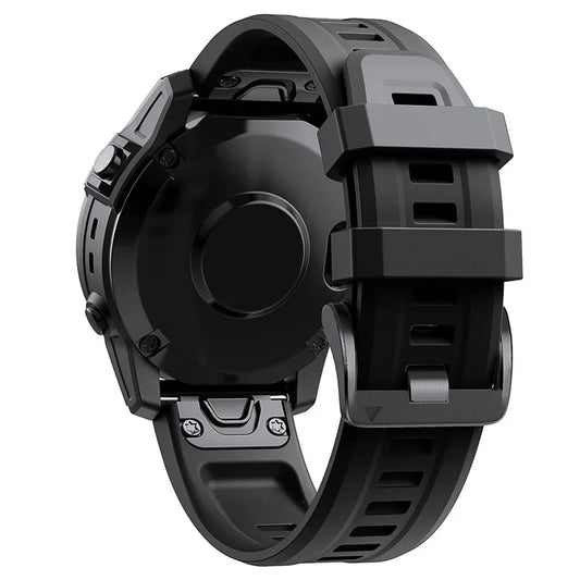KALEBOL KLB-LWGJ-001 For Garmin Fenix 7  /  7 Pro Strap Replacement QuickFit 22mm Silicone Watch Band