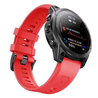 KALEBOL KLB-LWGJ-001 For Garmin Fenix 7  /  7 Pro Strap Replacement QuickFit 22mm Silicone Watch Band
