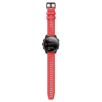 KALEBOL KLB-LWGJ-001 For Garmin Fenix 7  /  7 Pro Strap Replacement QuickFit 22mm Silicone Watch Band