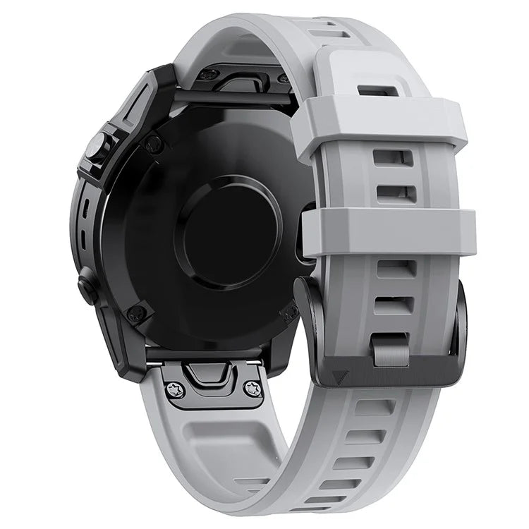 KALEBOL KLB-LWGJ-001 For Garmin Fenix 7  /  7 Pro Strap Replacement QuickFit 22mm Silicone Watch Band