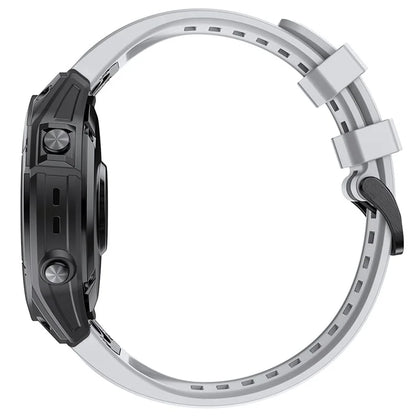 KALEBOL KLB-LWGJ-001 For Garmin Fenix 7  /  7 Pro Strap Replacement QuickFit 22mm Silicone Watch Band