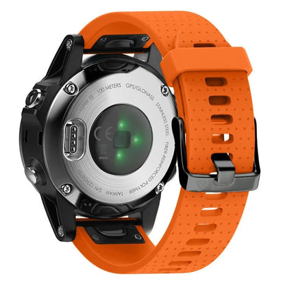 KALEBOL KLB-YDGJ-001 For Garmin Fenix 7S / Fenix 7S Pro Watch Strap 20mm Dot Texture Silicone Watchbands
