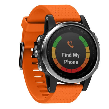 KALEBOL KLB-YDGJ-001 For Garmin Fenix 7S / Fenix 7S Pro Watch Strap 20mm Dot Texture Silicone Watchbands