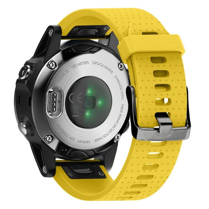 KALEBOL KLB-YDGJ-001 For Garmin Fenix 7S / Fenix 7S Pro Watch Strap 20mm Dot Texture Silicone Watchbands