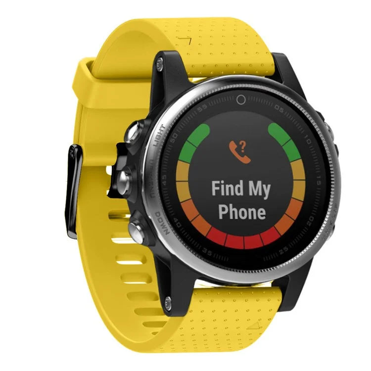 KALEBOL KLB-YDGJ-001 For Garmin Fenix 7S / Fenix 7S Pro Watch Strap 20mm Dot Texture Silicone Watchbands