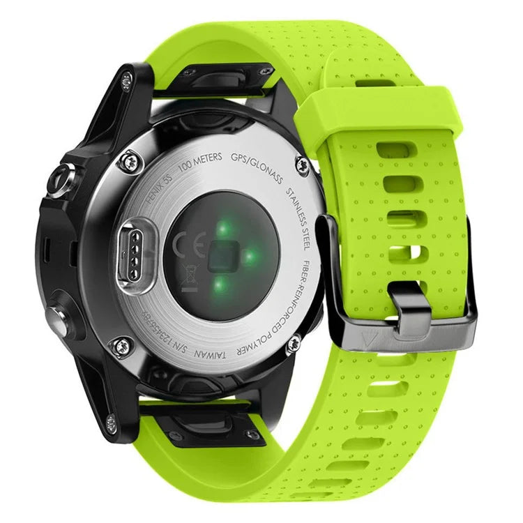 KALEBOL KLB-YDGJ-001 For Garmin Fenix 7S / Fenix 7S Pro Watch Strap 20mm Dot Texture Silicone Watchbands
