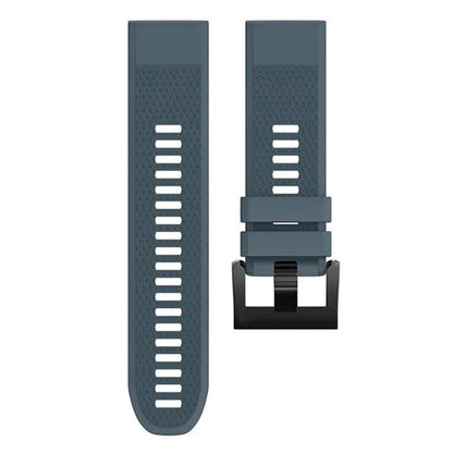 KALEBOL KLB-SJLWGJ-001 For Garmin QuickFit 22mm Wrist Band Adjustable Silicone Strap