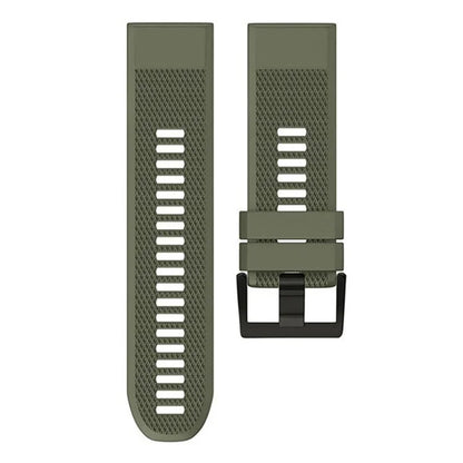 KALEBOL KLB-SJLWGJ-001 For Garmin QuickFit 22mm Wrist Band Adjustable Silicone Strap