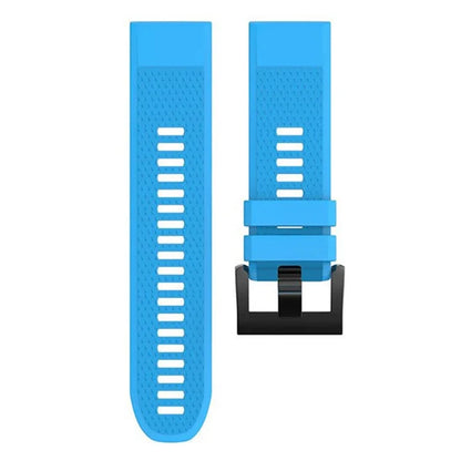 KALEBOL KLB-SJLWGJ-001 For Garmin QuickFit 22mm Wrist Band Adjustable Silicone Strap