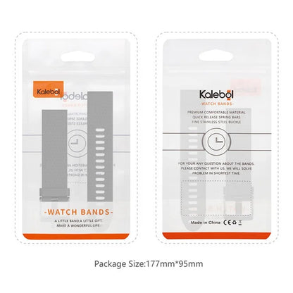 KALEBOL KLB-SJLWGJ-001 For Garmin Fenix 7X / Fenix 7X Pro Watch Band 26mm Triangular Diamond Pattern Silicone Strap