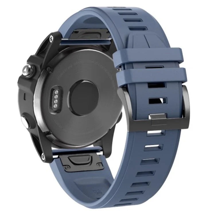 KALEBOL KLB-PWGJ-001 For Garmin Fenix 7  /  7 Pro Silicone Replacement Strap QuickFit 22mm Watch Band