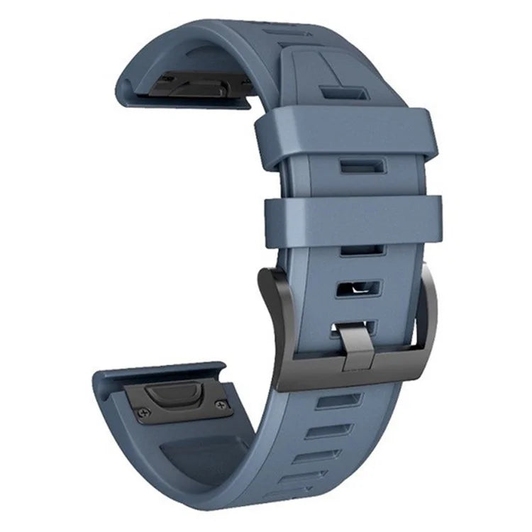 KALEBOL KLB-PWGJ-001 For Garmin Fenix 7  /  7 Pro Silicone Replacement Strap QuickFit 22mm Watch Band
